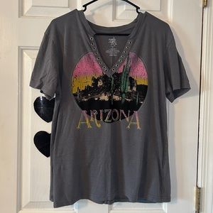 arizona sunset lounge shirt